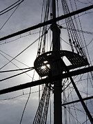 Sailing ship rigging backlit by sun Photograph by Charles Floyd Sailing ship rigging backlit by sun Photograph by Charles Floyd