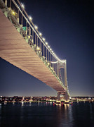 Sailing Under the Verrazano Bridge Photograph by Andrea Whitaker Sailing Under the Verrazano Bridge Photograph by Andrea Whitaker