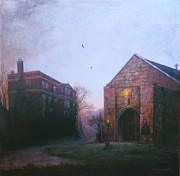 Saint Luke's Episcopal Church. Wenatchee, Washington State Painting by Sasha S Fair