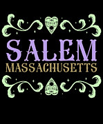 Salem Massachusetts Ouija Love Digital Art by Flippin Sweet Gear