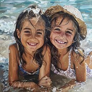 Saltwater Laughter Digital Art by David Miller