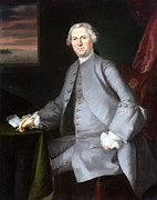 Samuel Cutts  Painting by Joseph Blackburn