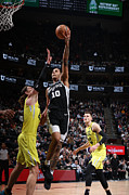 San Antonio Spurs v Utah Jazz Photograph by Melissa Majchrzak