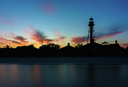 Sanibel Lighthouse at Sunset Photograph by Mark Rogers Sanibel Lighthouse at Sunset Photograph by Mark Rogers
