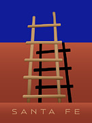 Santa Fe Ladder Digital Art by Sam Brennan