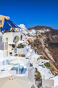 Santorini Coast Photograph by Shelby Jacobs