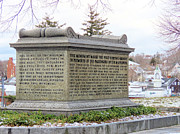 Sarcophagus Plymouth Massachusetts  Photograph by Janice Drew