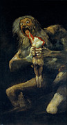 Saturn Devouring one of His Sons Painting by Francisco de Goya Saturn Devouring one of His Sons Painting by Francisco de Goya