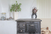 Scandinavian Wood Burning Stove Photograph by Jo Ann Tomaselli