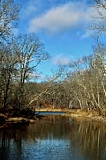Scenic River in Winter Photograph by Sarah Lilja