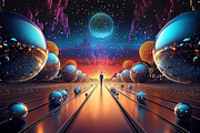 Science Fiction 3 Digital Art by Lisa Yount