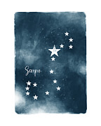 Scorpio- Art by Linda Woods Mixed Media by Linda Woods