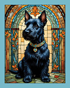 Scottish Terrier 22FEB25 Ai Art by Greg Joens