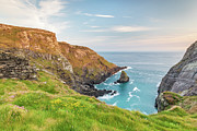 Sea Cove, Stack and Cliffs at Three Castle Head, Co Cork Photograph by Adrian Hendroff