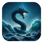 Sea Serpent v1 Photograph by Robert Banach