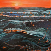 Sea You Tomorrow Painting by Angela Brunson Sea You Tomorrow Painting by Angela Brunson