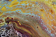 Seafoam Abstract 1 Painting by Jani Freimann