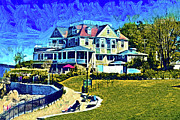 Seaside Resort Painting by Kirt Tisdale