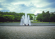 Seattle International Fountain 1984 Photograph by Gordon James Seattle International Fountain 1984 Photograph by Gordon James