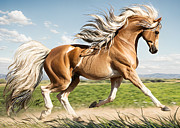 Seattle Joyful Horse Digital Art by Stacey Mayer Seattle Joyful Horse Digital Art by Stacey Mayer