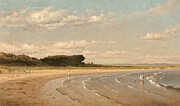 Second Beach, Newport - Worthington Whittredge Digital Art by Samuel HUYNH