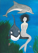 Sedna's Transcendance Painting by Linda Gemmill