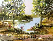 Sequoyah Hills Park, Knoxville, Tennessee Painting by Larry Whitler Sequoyah Hills Park, Knoxville, Tennessee Painting by Larry Whitler