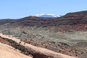Serene Majesty - Valley and Snow-Capped Peaks of Arches National Park Photograph by Brigitte Blanchette Thompson Serene Majesty - Valley and Snow-Capped Peaks of Arches National Park Photograph by Brigitte Blanchette Thompson