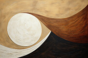 Serenity of Yin Yang Modern Art Painting by Lourry Legarde Serenity of Yin Yang Modern Art Painting by Lourry Legarde