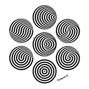 Seven Eclipses Mixed Media by Gianni Sarcone Seven Eclipses Mixed Media by Gianni Sarcone