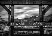 Seward Harbor Sign Photograph by Dan Sproul Seward Harbor Sign Photograph by Dan Sproul