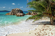 Seychelles - Anse Patates beach at La Digue island Photograph by Olivier Parent Seychelles - Anse Patates beach at La Digue island Photograph by Olivier Parent