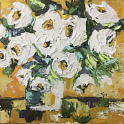 Shabby Roses 3 Painting by Roxy Rich Shabby Roses 3 Painting by Roxy Rich