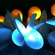 Shapes Aglow Digital Art by Kathleen Illes