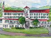 Shawnee Inn, PA Painting by Clara Sue Beym Shawnee Inn, PA Painting by Clara Sue Beym