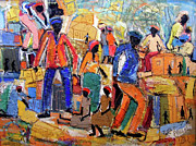 She Called Me Painting by Eli Kobeli She Called Me Painting by Eli Kobeli