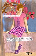 She Was Not Selfish Painting by Jo Potocki