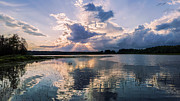 Shimmering Sunset Photograph by Jerry LoFaro