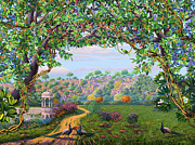 Shree Govardhan Painting by Vrindavan Das