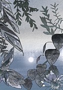 Silver Moon Painting by Jacob Dudley Silver Moon Painting by Jacob Dudley