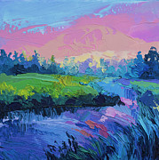 Simple Lanscape Painting by Anastasia Trusova