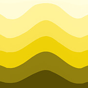 Simple Warm Sunshine Stripes Painting by Shelli Fitzpatrick Simple Warm Sunshine Stripes Painting by Shelli Fitzpatrick