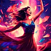 Sing and Dance Digital Art by Cindy's Creative Corner