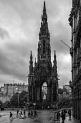 Sir Walter Scott Monument Photograph by Web Browning
