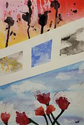 Skies for Flowers Painting by Angrulla MF