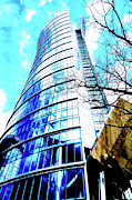 Skyscraper In Warsaw, Poland 9 Photograph by John Siest