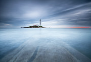 Sliver - St Mary's Lighthouse Photograph by Anita Nicholson