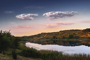 Small lake in the late afternoon Photograph by Dejan Travica
