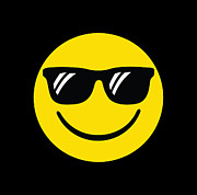 Smiley Face with Glasses Photograph by Joann Vitali