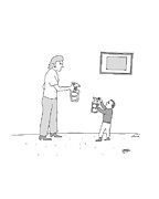 Soap and Dirt Face Off Drawing by Liana Finck